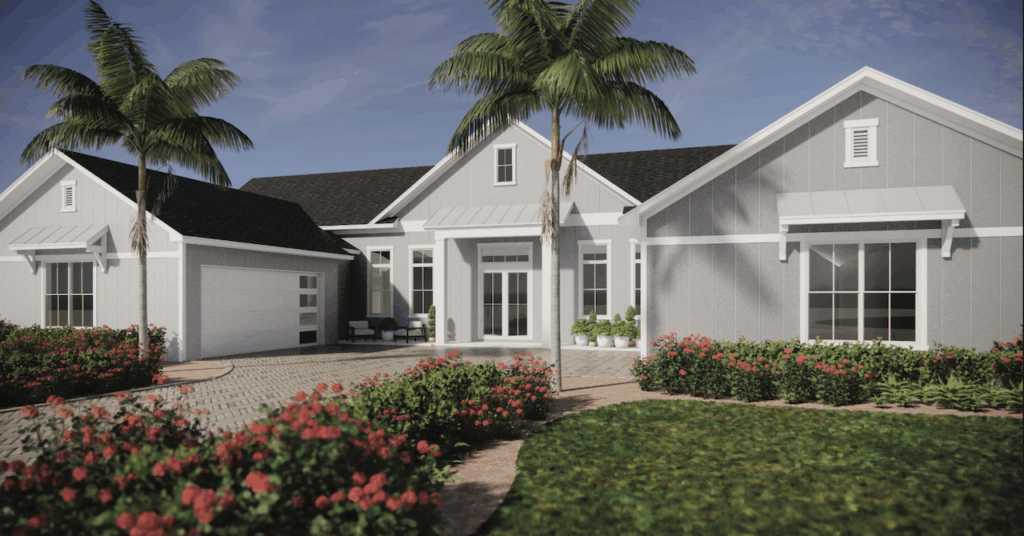 Highland Homes Custom Home Rendering